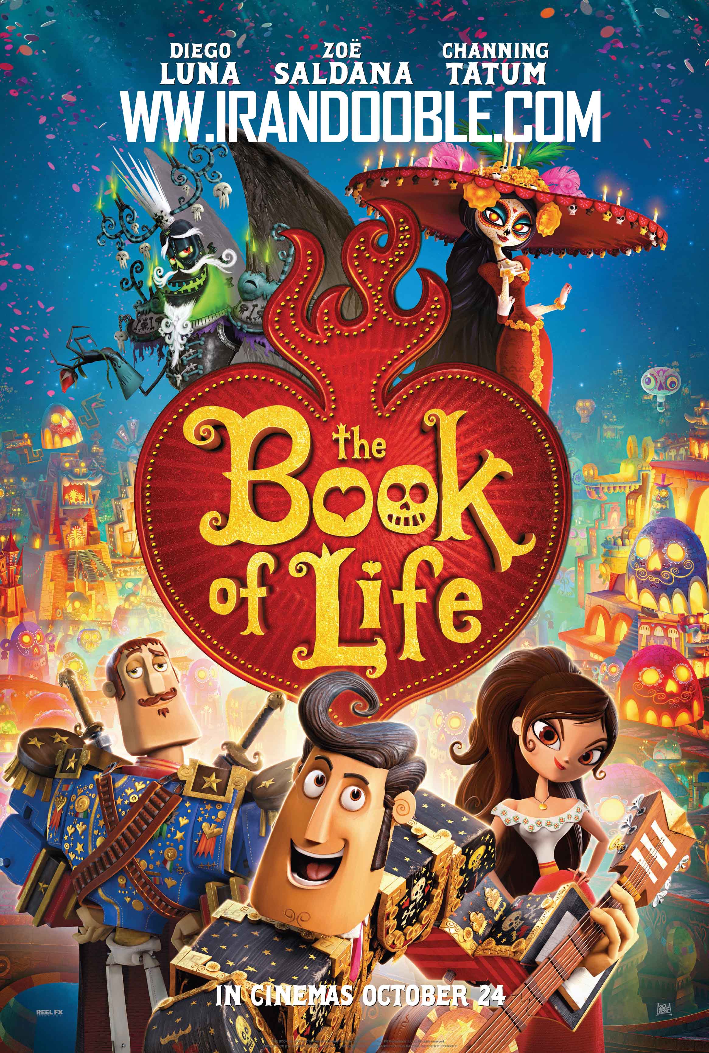 دانلود انیمیشن کتاب زندگی | the book of life 2014